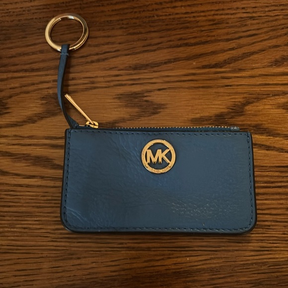 Michael Kors Handbags - Michael Kors small coin purse with key chain
